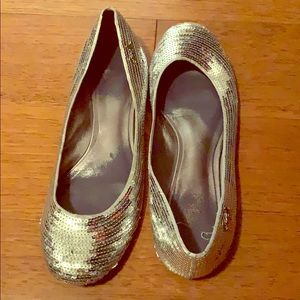 Coach sequin shoes